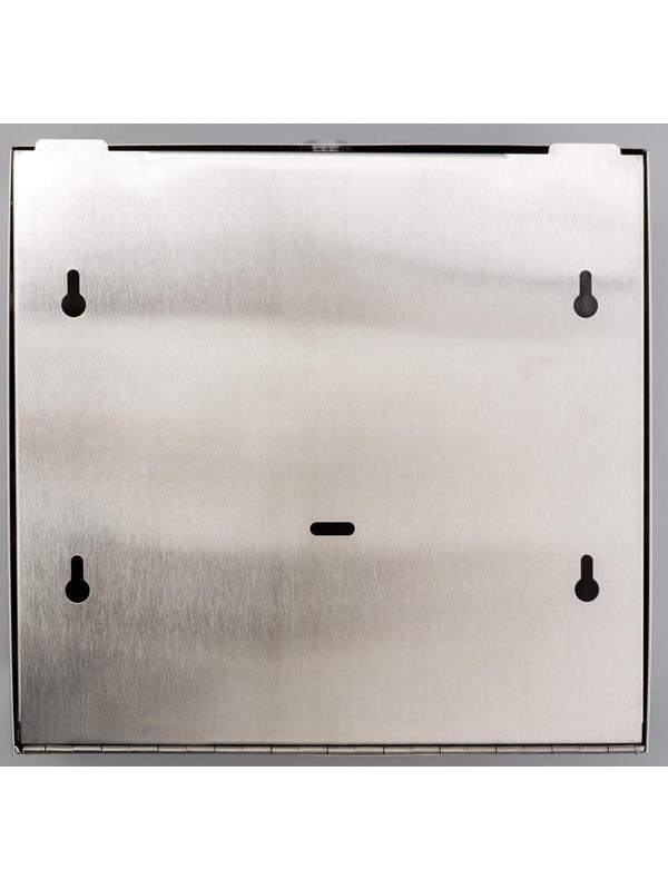 Диспенсер для бумажных листовых полотенец, нержавеющая сталь