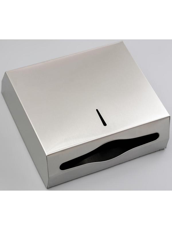 Диспенсер для бумажных листовых полотенец, нержавеющая сталь