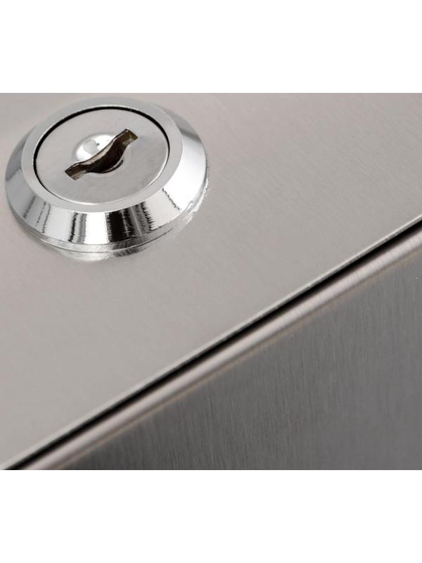 Диспенсер для бумажных листовых полотенец, нержавеющая сталь