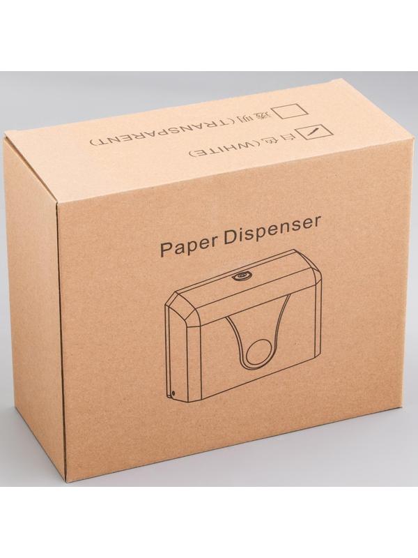 Диспенсер для бумажных листовых полотенец, нержавеющая сталь