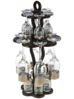 Мини-бар 18 пр шампанское, гравировка 