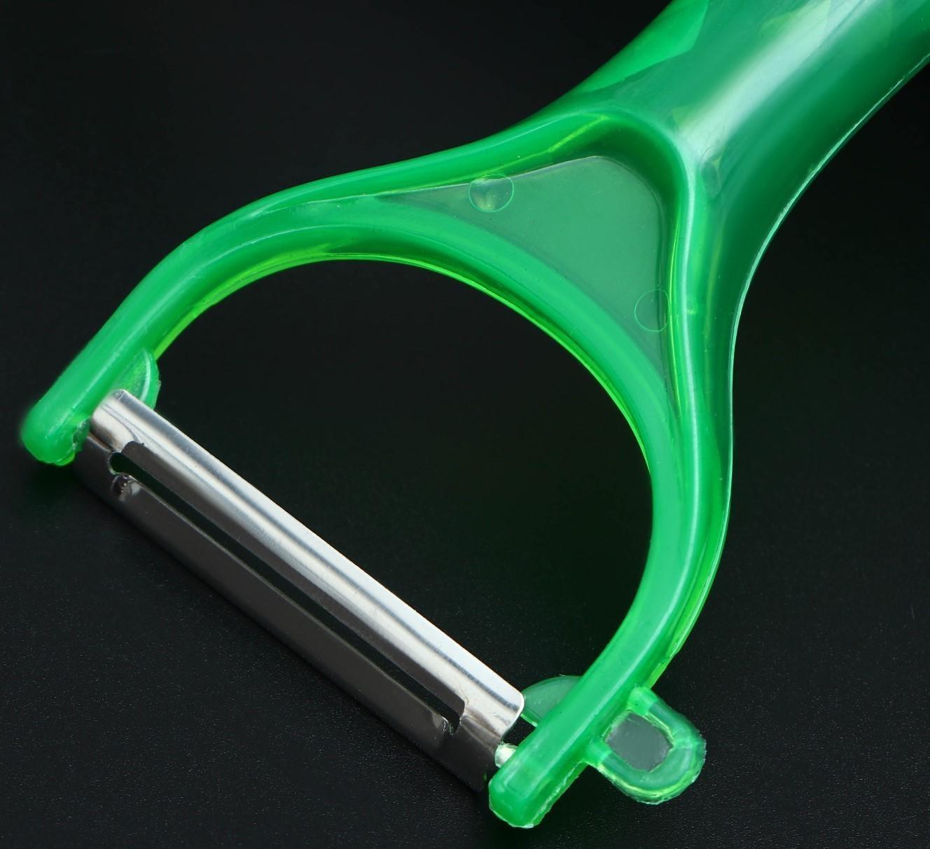 Овощечистка Доляна «отражение», 15 см, цвет МИКС