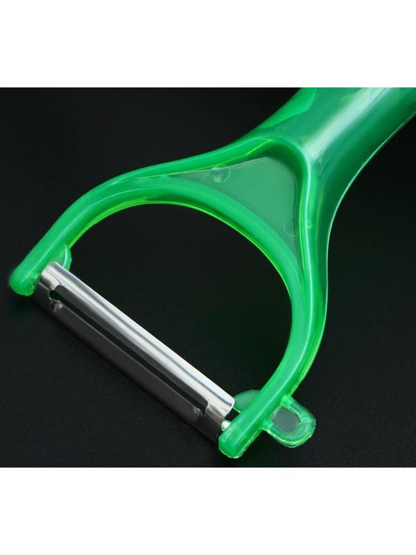 Овощечистка Доляна «отражение», 15 см, цвет МИКС