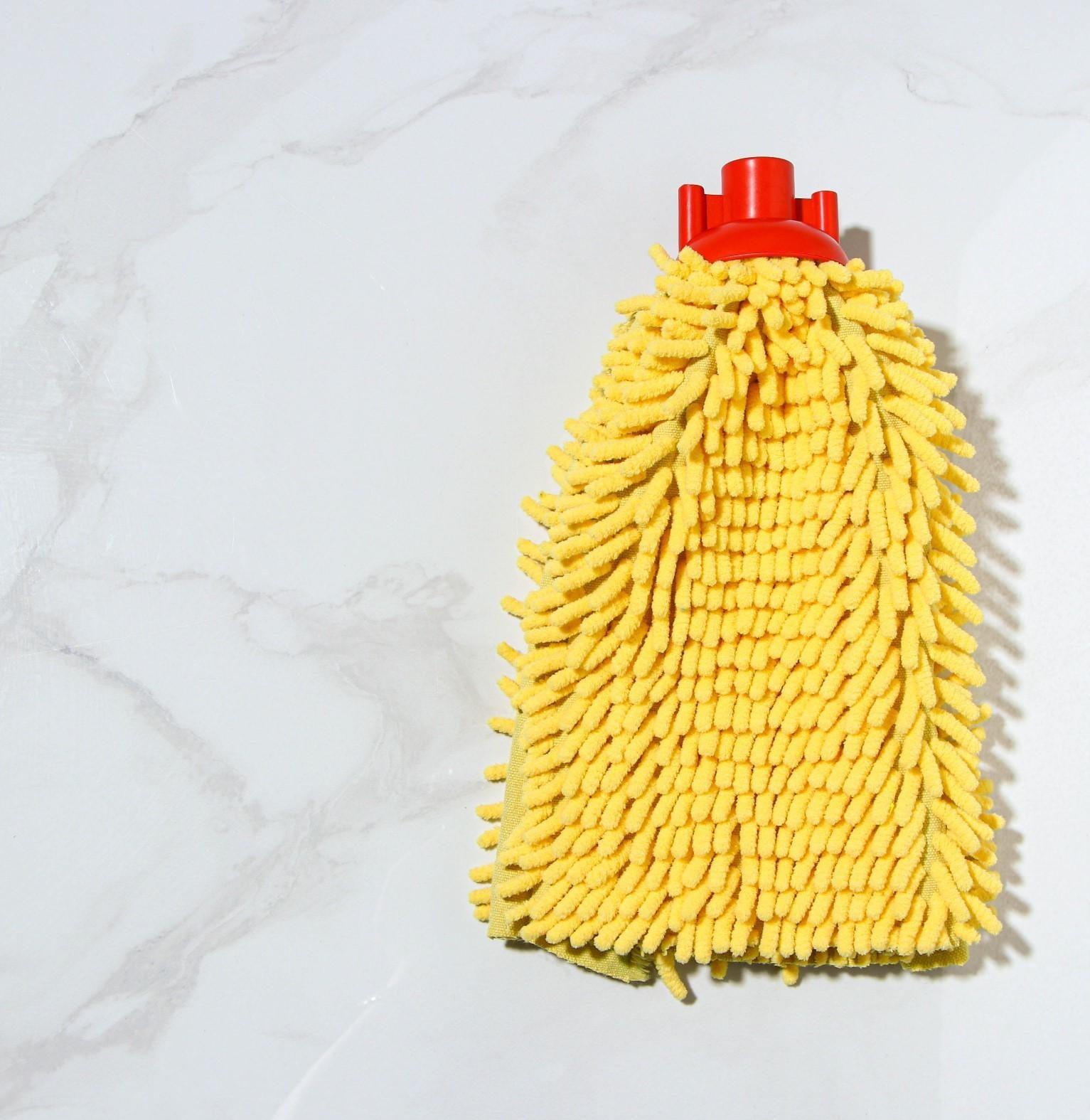 Насадка для швабры, микрофибра букли, 150 гр, цвет МИКС