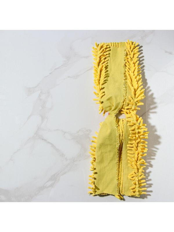 Насадка для швабры, микрофибра букли, 150 гр, цвет МИКС