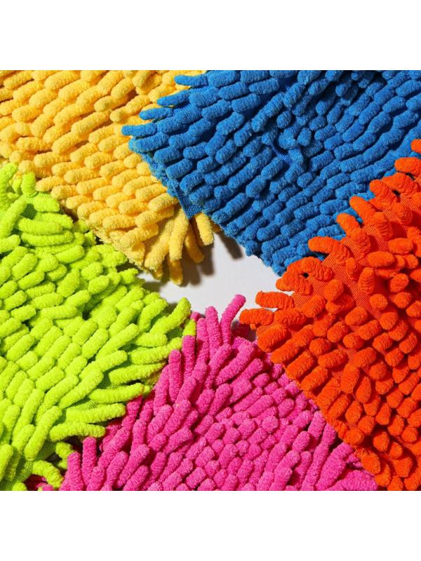 Насадка для швабры, микрофибра букли, 150 гр, цвет МИКС