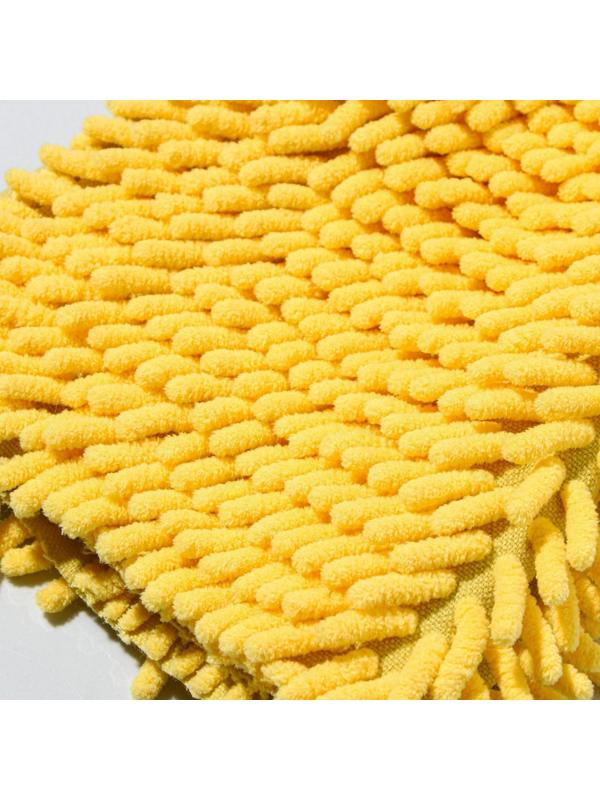 Насадка для швабры, микрофибра букли, 150 гр, цвет МИКС