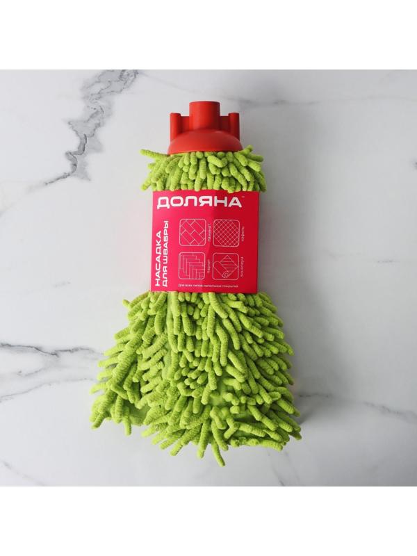 Насадка для швабры, микрофибра букли, 150 гр, цвет МИКС