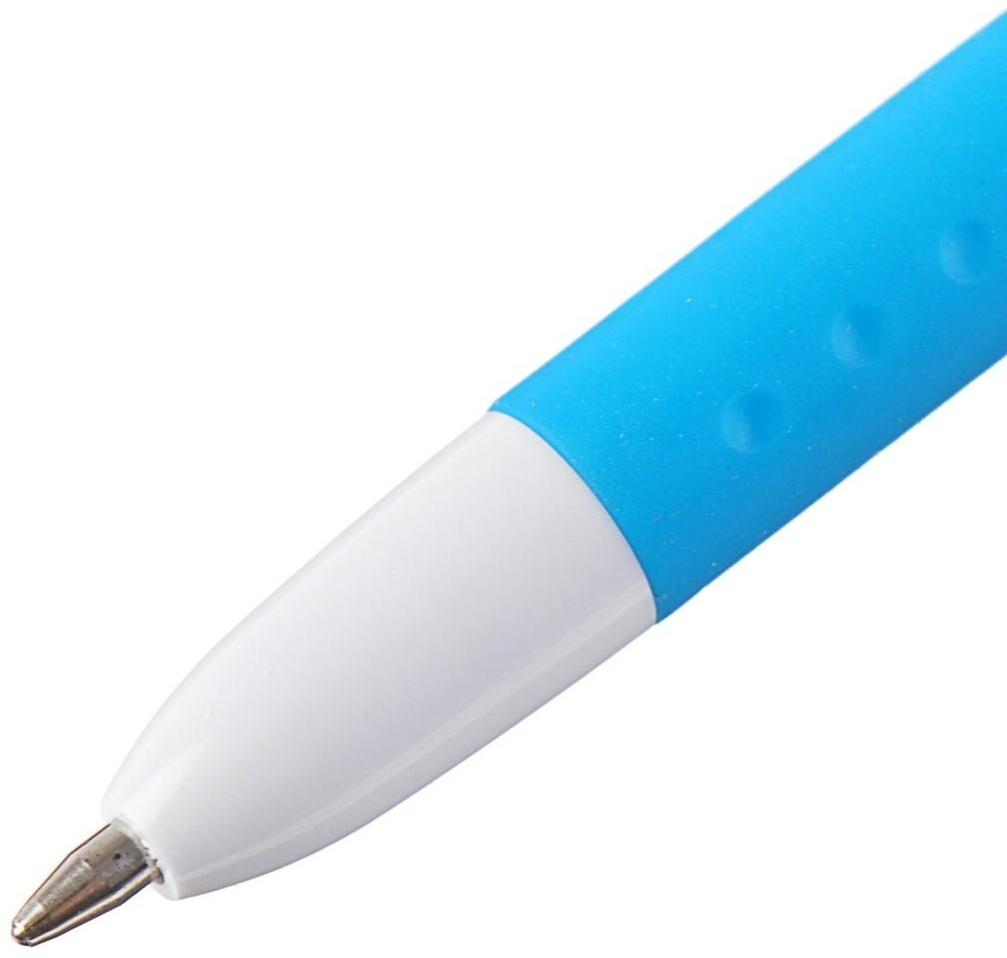 Набор гелевых ручек, 6 цветов, корпус с цветными вставками, в блистере