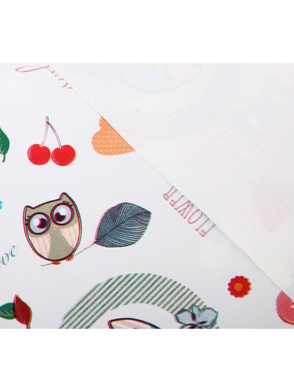 Клеёнка с ПВХ-покрытием «Совушки», 100х140 см