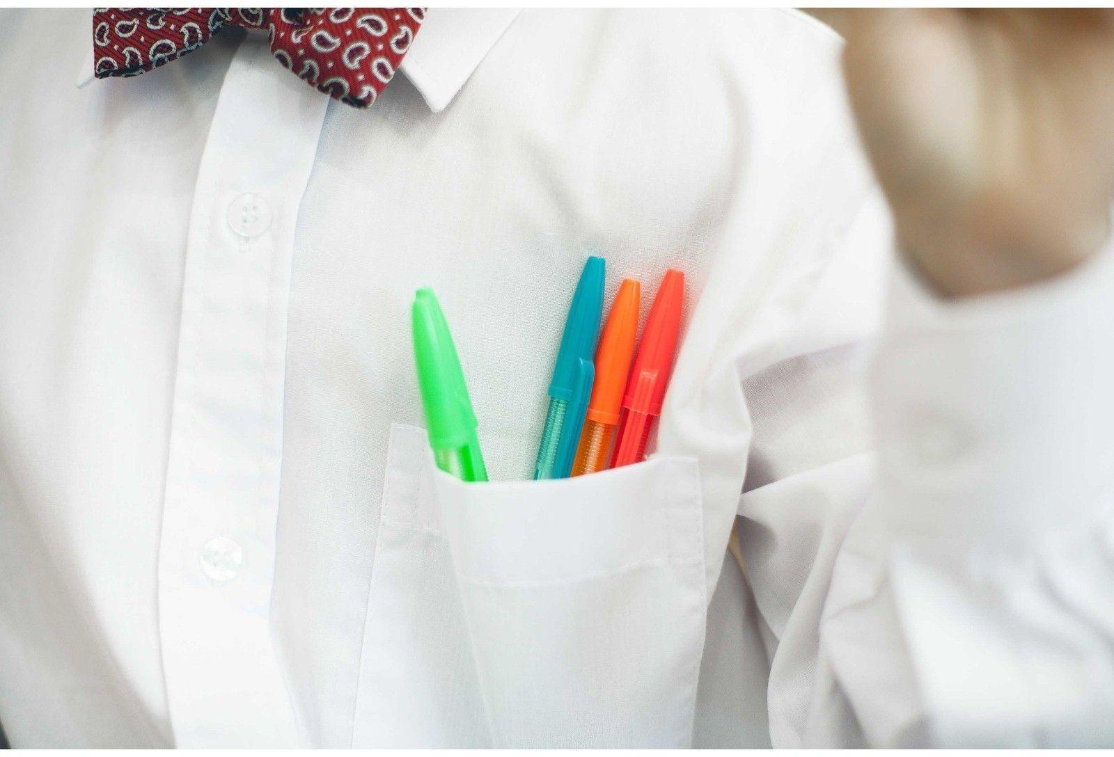 Ручка шариковая LANCER Fluo 814, 0.5 мм, стержень синий, ароматизированная, МИКС