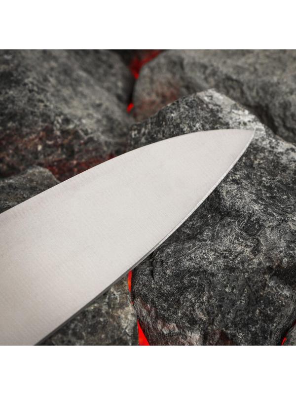 Нож кухонный Samura HARAKIRI, шеф, лезвие 20,8 см, белая рукоять