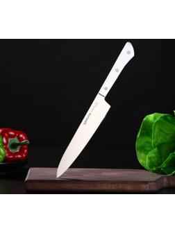 Нож кухонный Samura HARAKIRI, универсальный, лезвие 15 см, белая рукоять