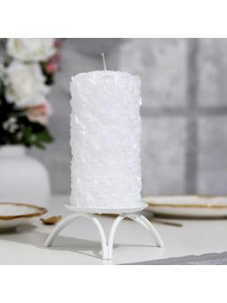 Свеча-цилиндр свадебная 
