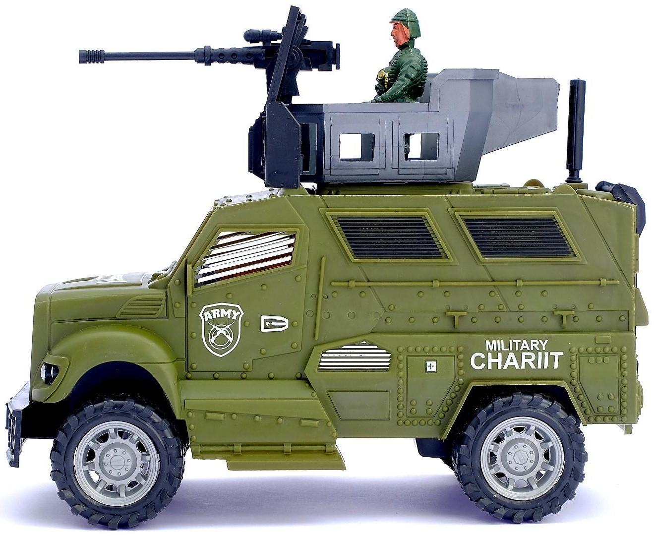 Машина инерционная «Тигр», световые и звуковые эффекты