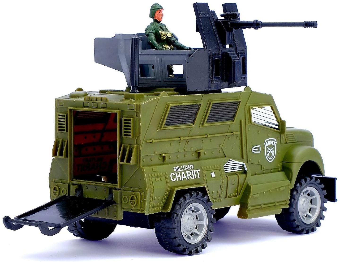 Машина инерционная «Тигр», световые и звуковые эффекты