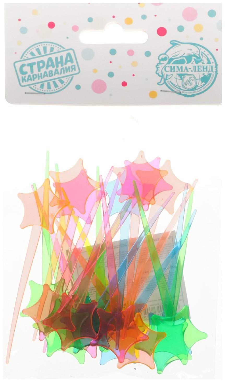 Шпажки для канапе «Звезда», набор 24 шт.