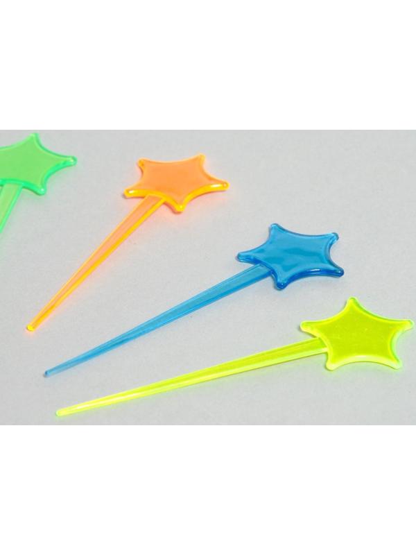 Шпажки для канапе «Звезда», набор 24 шт.