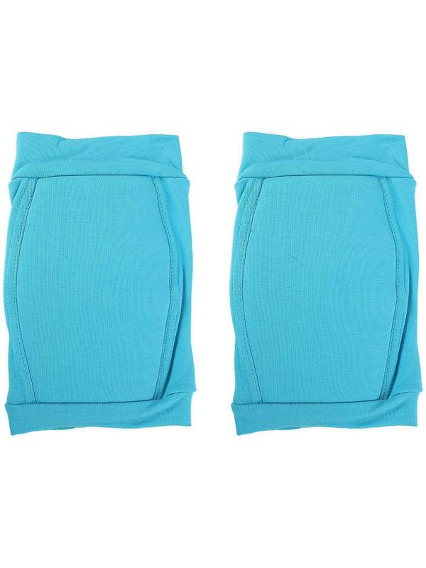 Наколенники для гимнастики и танцев с уплотнителем, р. M (11-14 лет), цвет бирюзовый