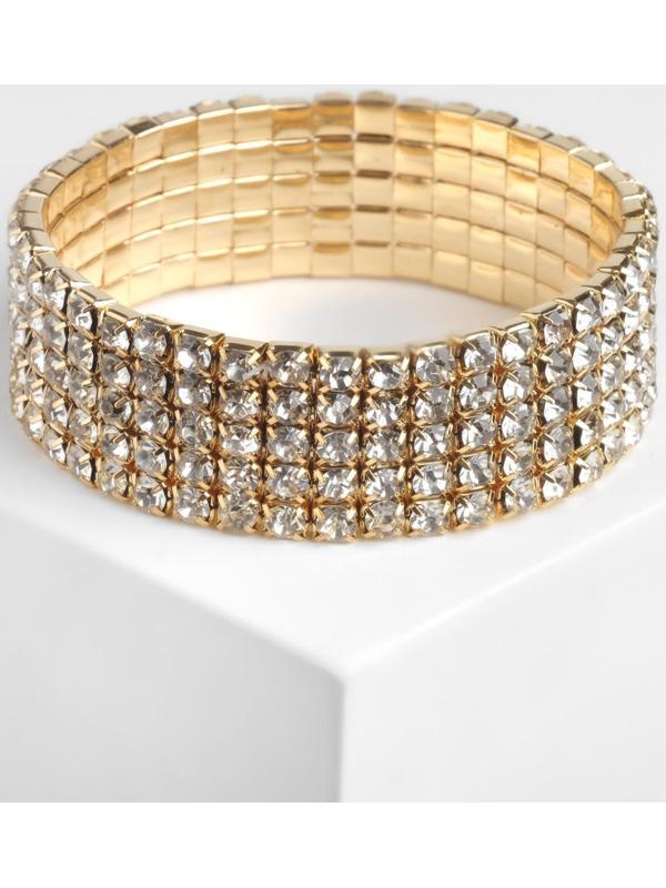 Браслет со стразами 