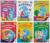 Обучающие книги. Полный годовой курс по английскому языку, 6 книг по 16 стр., в папке