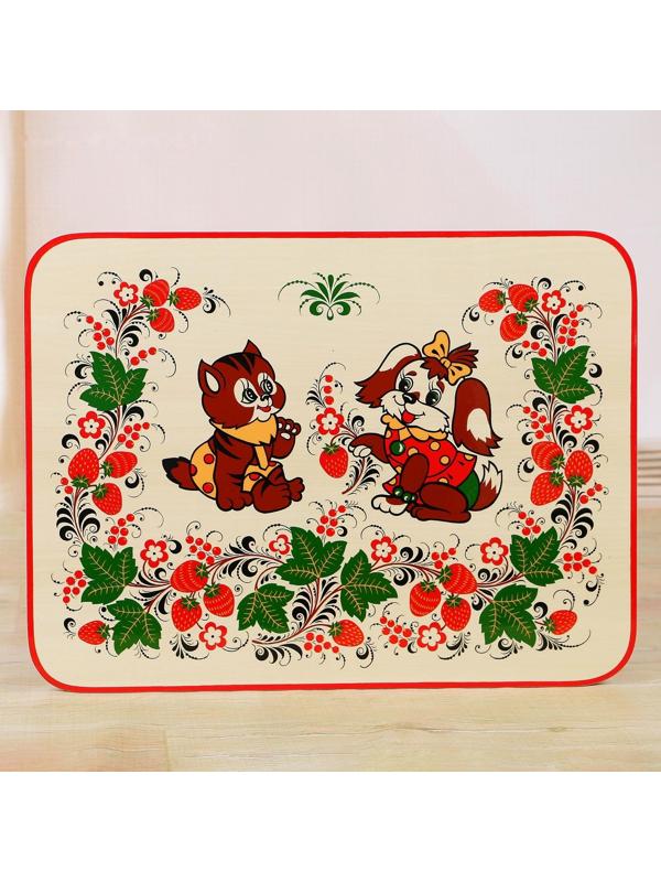 Стол «Хохлома», холодная роспись, люкс