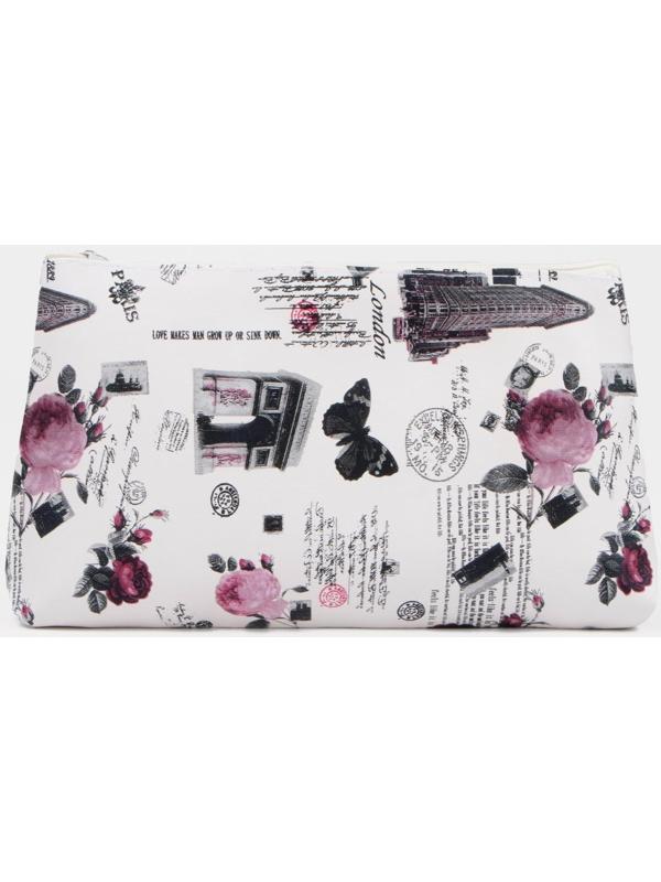 Косметичка на молнии, цвет бежевый