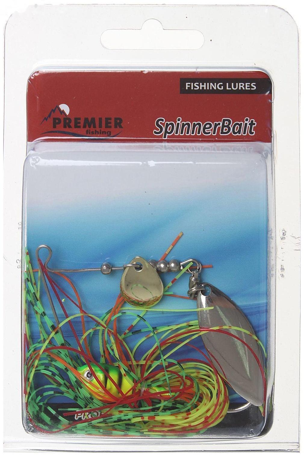 Блесна Spinnerbait, 19 г, 4 см Tiger+5020 Premier