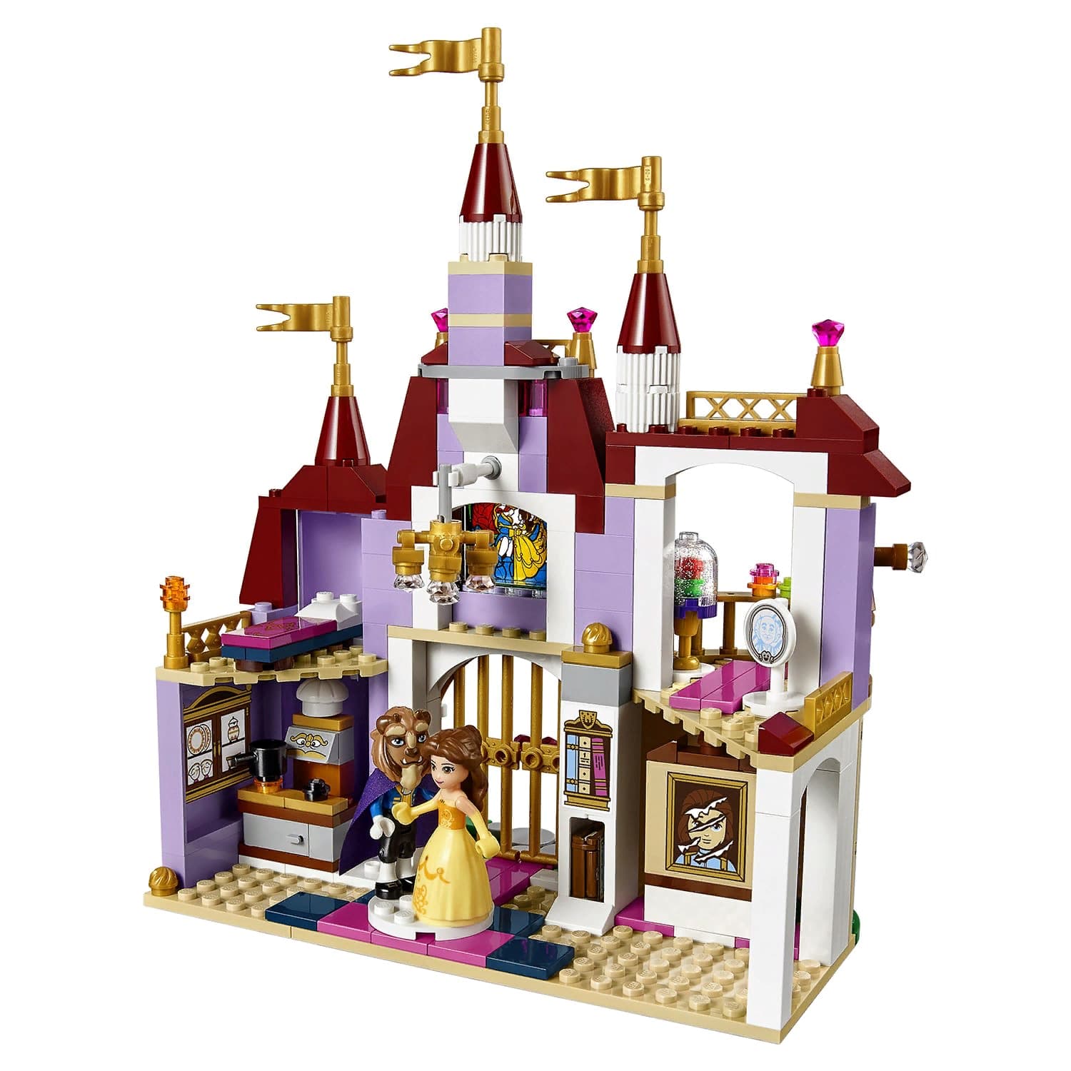 Конструктор Bl «Заколдованный замок Белль» 10565 (Disney Princess 41067) / 376 деталей