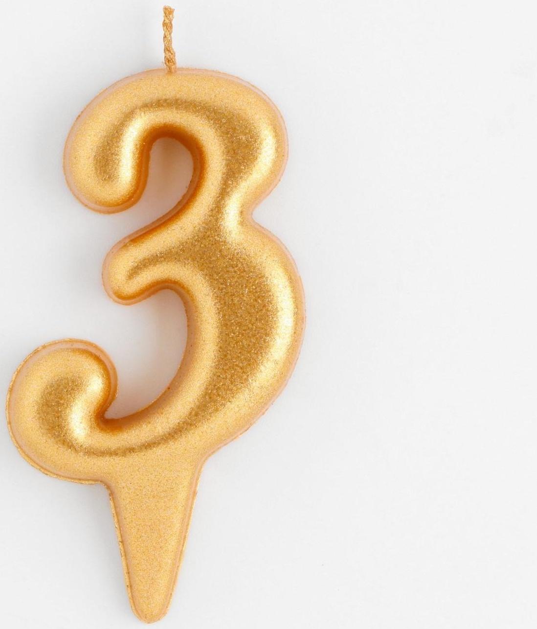 Свеча для торта цифра 