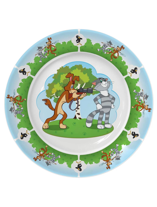 Тарелка «Простоквашино», d=20 см, фарфор