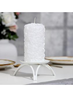 Свеча-цилиндр свадебная 