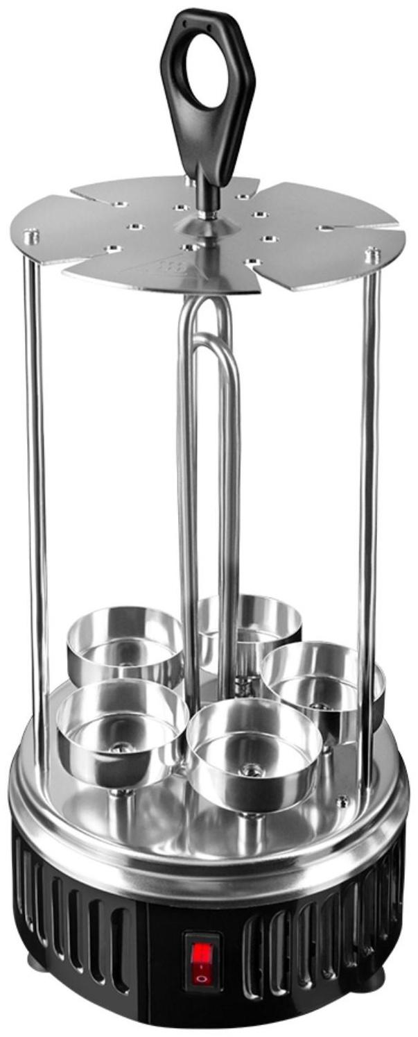 Электрошашлычница электрическая Redmond RBQ-0252-E, 900 Вт, 6 шампуров