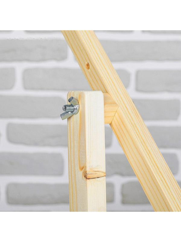 Пяльцы-рамка для вышивания, 30 × 40 см, с подставкой, цвет светлое дерево