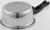 Сотейник из нержавеющей стали Доляна, 400 мл, d=12 см, пластиковая ручка, цвет серебряный
