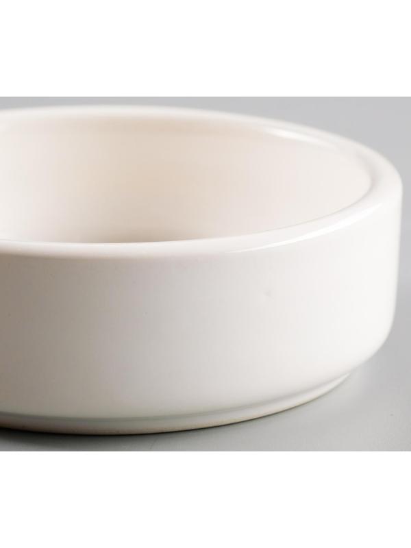 Миска керамическая для грызунов «Сытая мордочка», 8,5 х 3 см, 80 мл