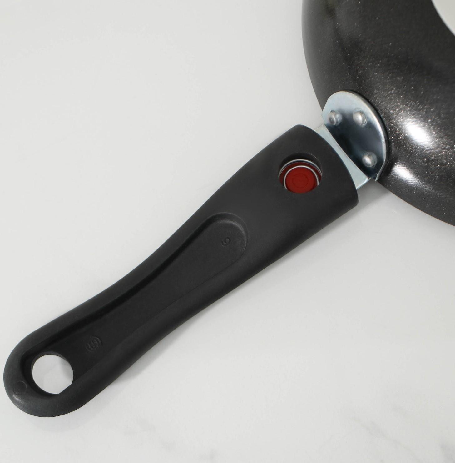 Сковорода Forever, d=18 см, съёмная ручка, стеклянная крышка, антипригарное покрытие, цвет серый