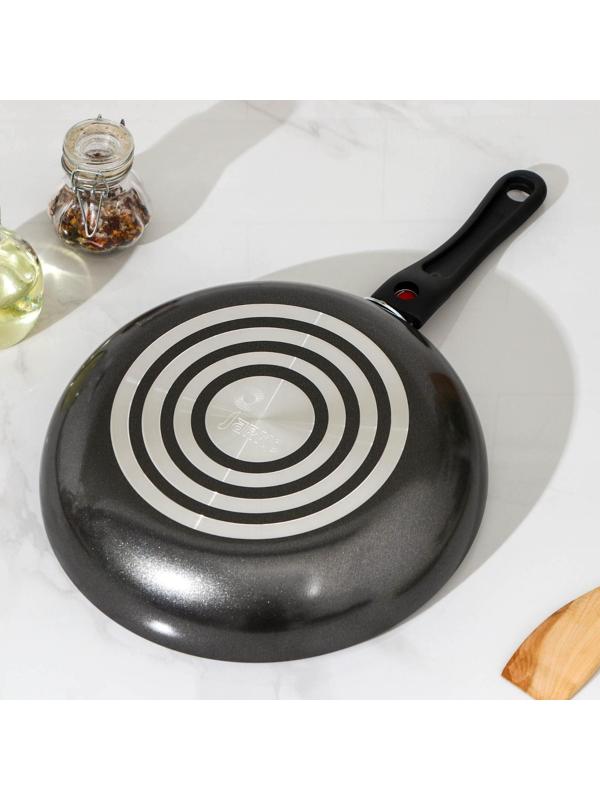 Cковорода Forever, d=26 см, съёмная ручка, стеклянная крышка, антипригарное покрытие, цвет синий