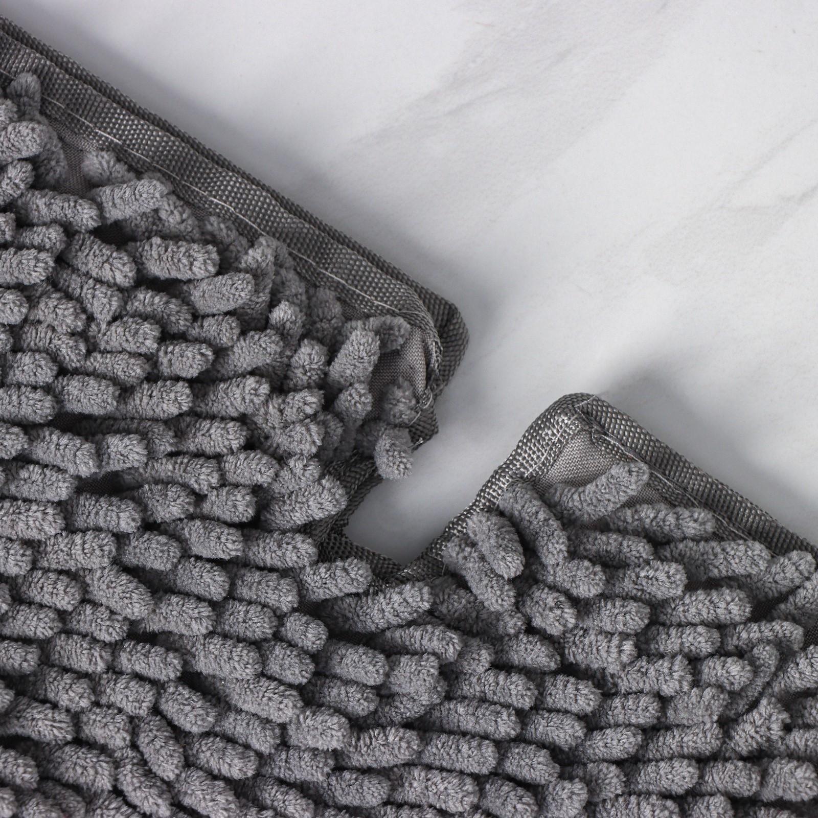 Насадка для плоской двусторонней швабры Доляна арт. 752845, 3092554, 40×14 см, микрофибра, букли, цвет МИКС