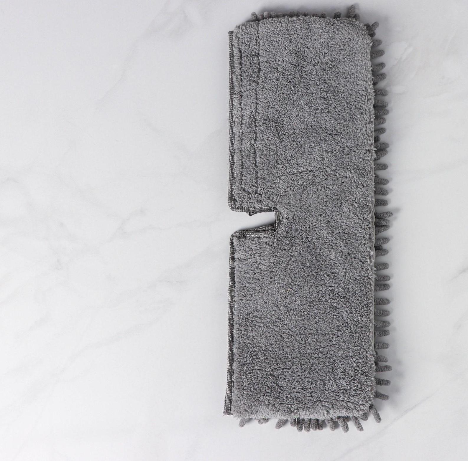 Насадка для плоской двусторонней швабры Доляна арт. 752845, 3092554, 40×14 см, микрофибра, букли, цвет МИКС