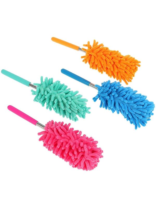 Щётка для уборки, телескопическая ручка 26-75 см, цвет МИКС