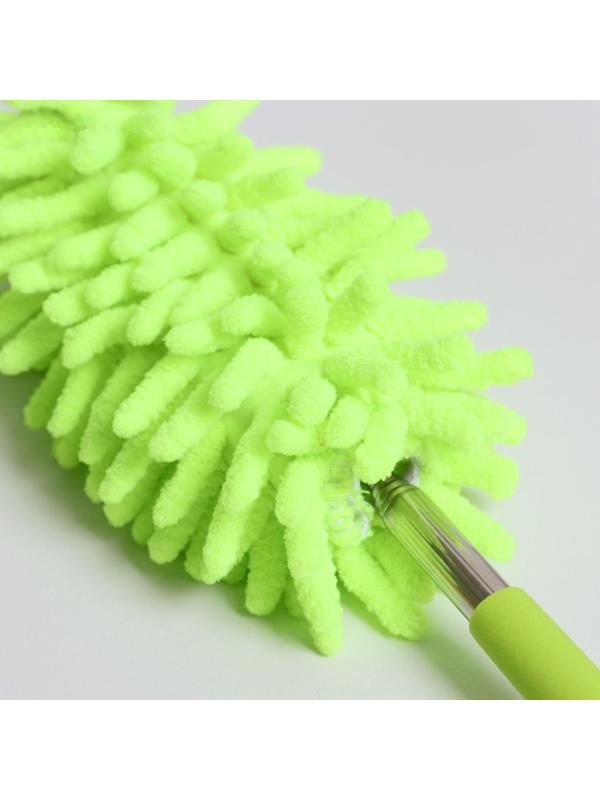 Щётка для уборки, телескопическая ручка 26-75 см, цвет МИКС