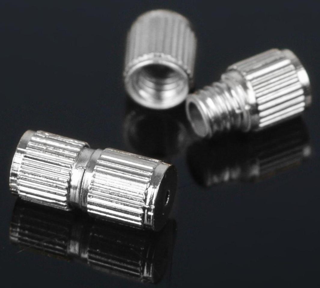 Замок винтовой СМ-234 (набор 20шт) 8,5*3,8мм, цвет серебро