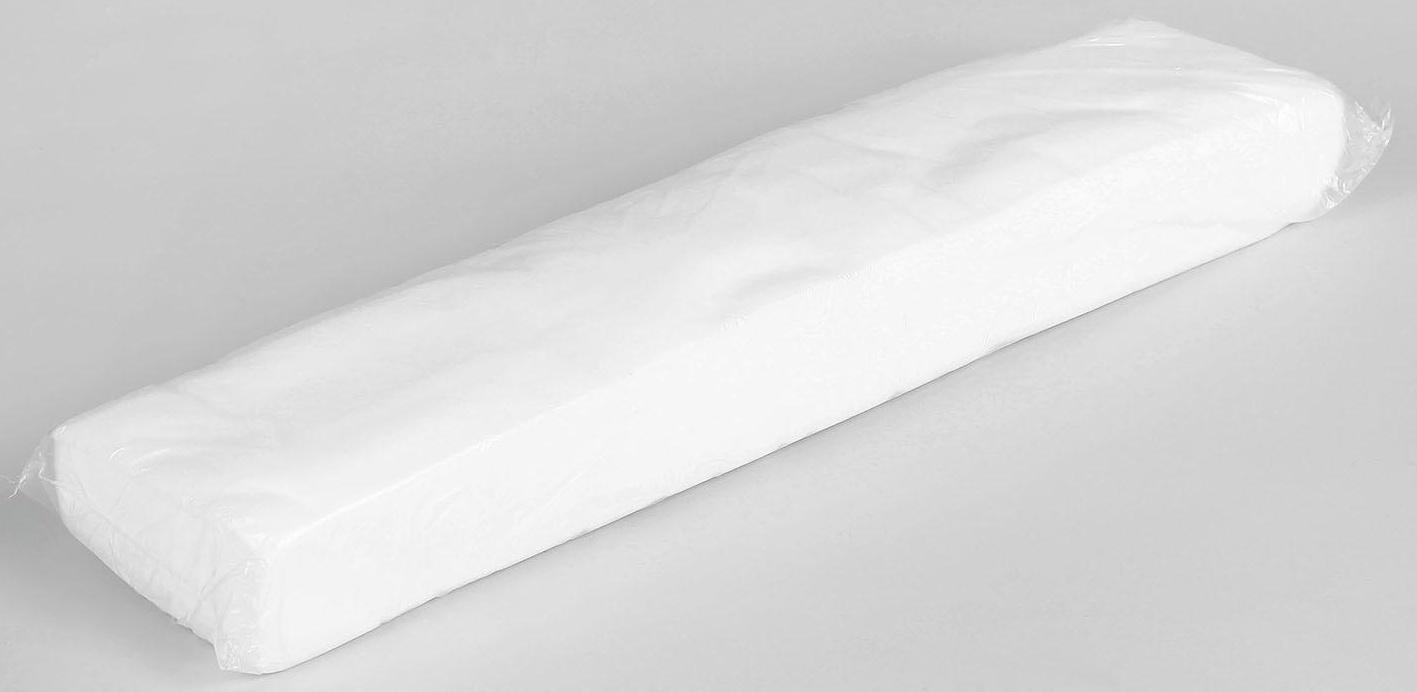 Набор одноразовых воротничков, без липкого слоя, 8 × 40 см, 100 шт, цвет белый