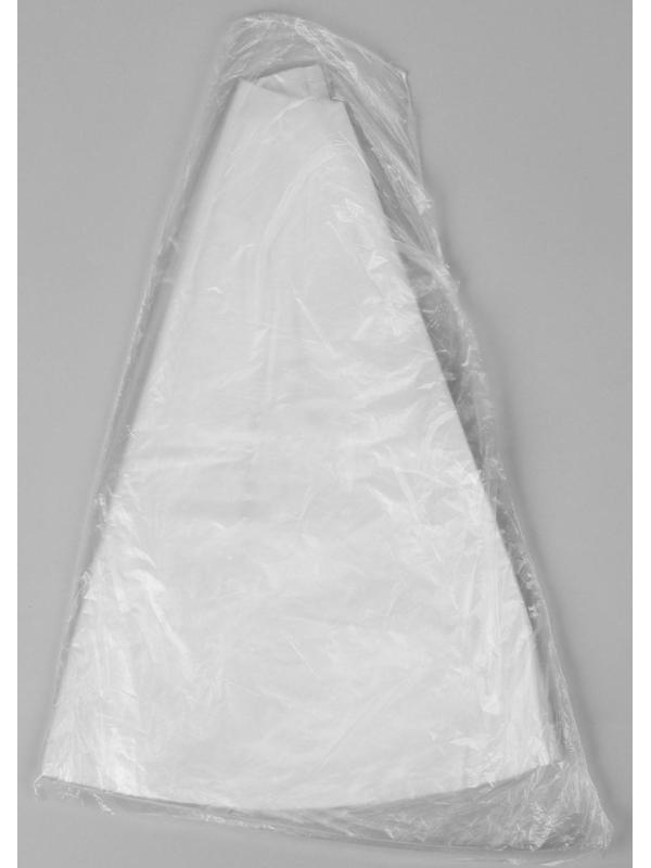 Пелерина парикмахерская, фасовка 10 шт, цвет прозрачный