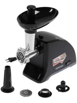 Мясорубка электрическая Centek CT-1609, 1550 Вт, реверс, 2 диска, черная