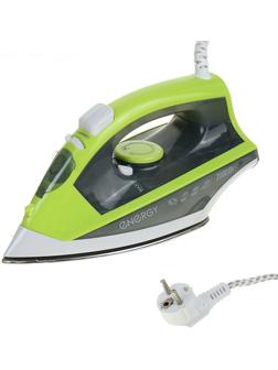 Утюг ENERGY EN-328, 2000 Вт, нержавеющая сталь, 350 мл, зеленый