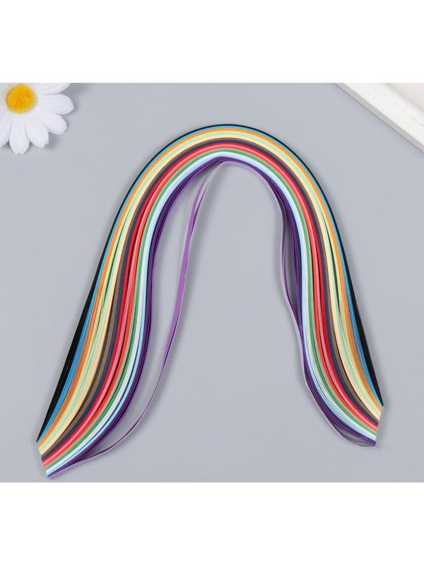 Набор инструментов для квиллинга(170 пол.0,5см, клей,иголки,линейка,пинцет,ин.д/кв.) 21х30см