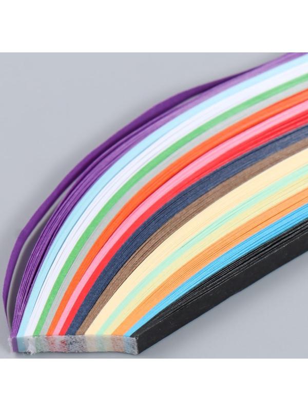 Набор инструментов для квиллинга(170 пол.0,5см, клей,иголки,линейка,пинцет,ин.д/кв.) 21х30см