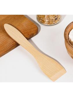 Лопатка деревянная 210х45х4 мм 